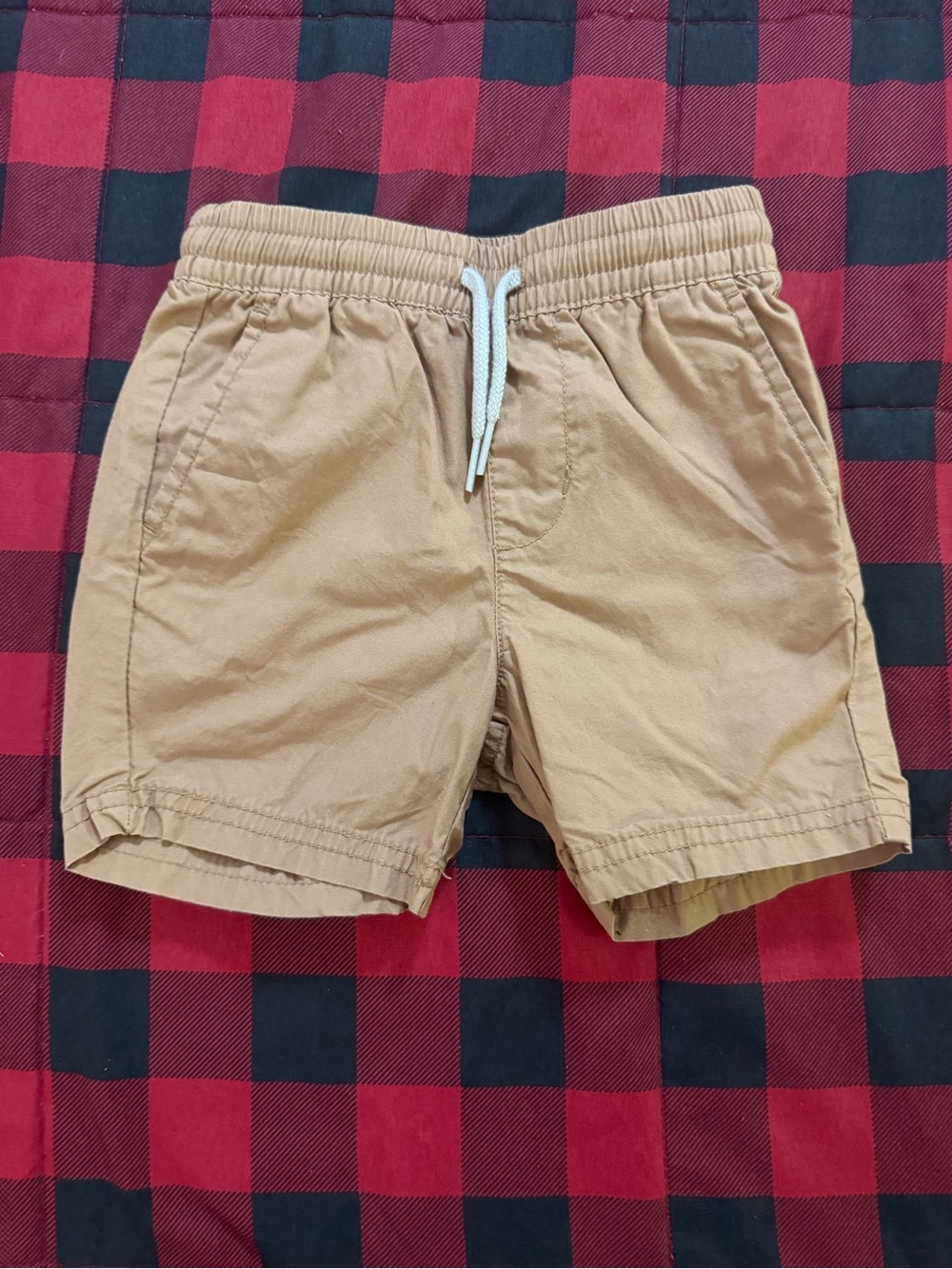 Old Navy Toddler Drawstring Athletic Shorts in Khaki
